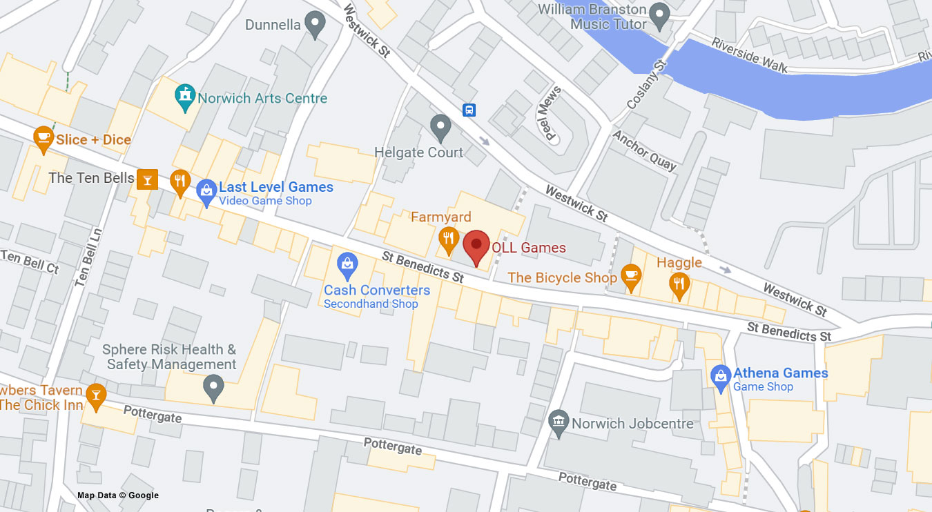 CRS Norwich Google Map