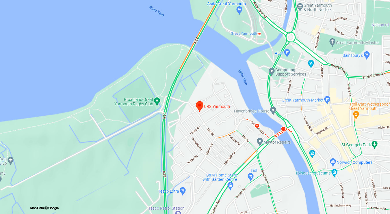 CRS Location Google Map